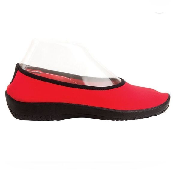 LOLITA BY ARCOPEDICO BALLET FLAT, RED, SZ 41 - Picture 1 of 8